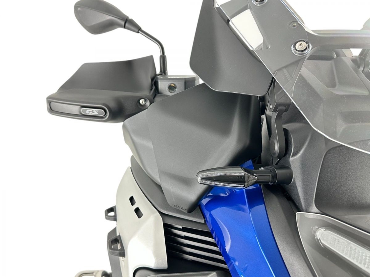 Coppia deflettori WRS laterali standard Nero opaco per BMW R 1300 GS 2023-2026