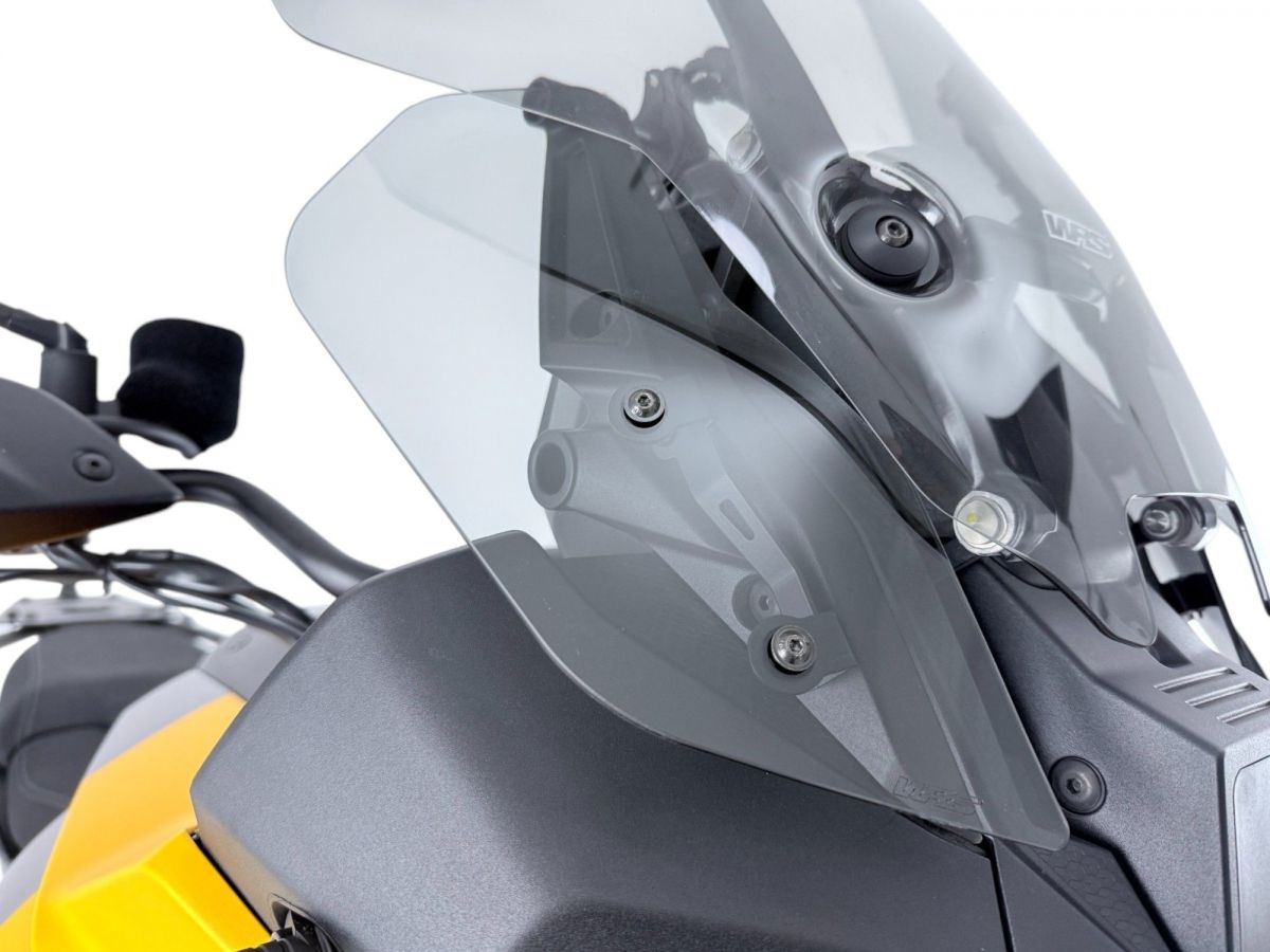 Coppia deflettori WRS Fumo Scuro per MOTO GUZZI STELVIO V100 2024-2026