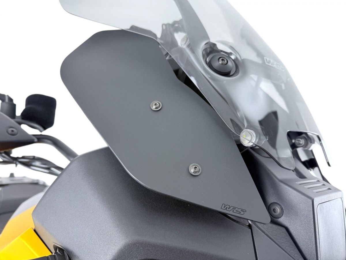 Coppia deflettori WRS Nero opaco per MOTO GUZZI STELVIO V100 2024-2026