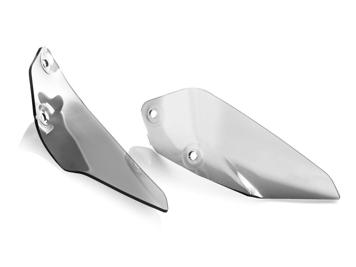 Coppia deflettori maggiorati WRS Fumo per BMW R 1200 GS ADVENTURE 2014-2018