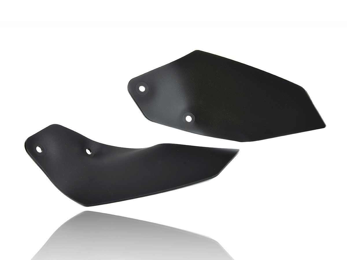 Coppia deflettori maggiorati WRS Nero opaco per BMW R 1200 GS ADVENTURE 2014-2018