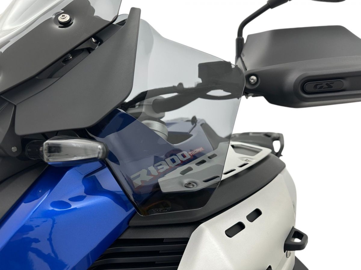 Coppia deflettori maggiorati WRS laterali Fumo per BMW R 1300 GS 2023-2026