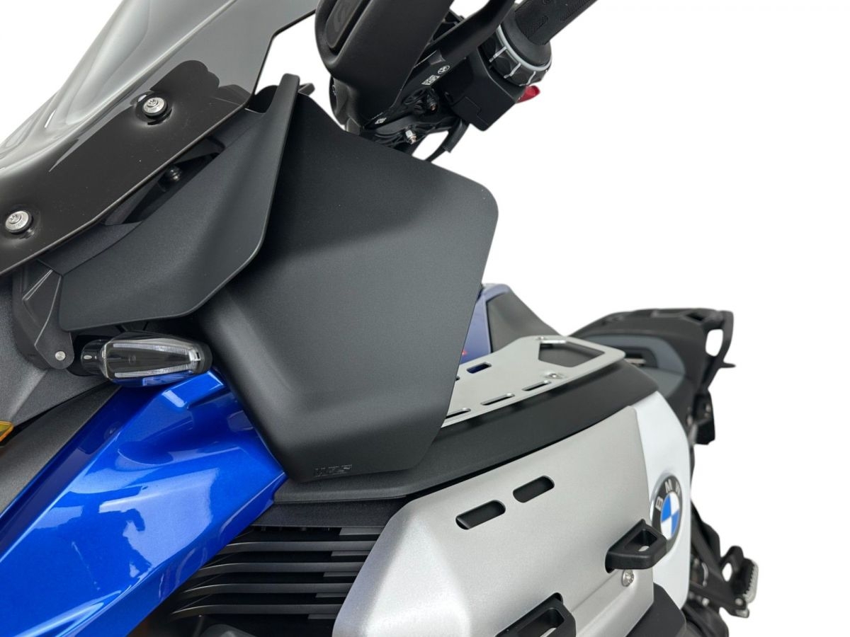 Coppia deflettori maggiorati WRS laterali Nero opaco per BMW R 1300 GS 2023-2026