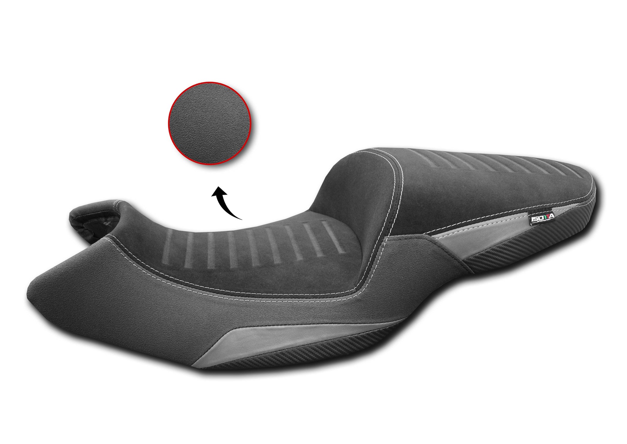 Sella comfort ribassata 2,5 cm Nera Isotta per BMW F 900 XR 2020-2025