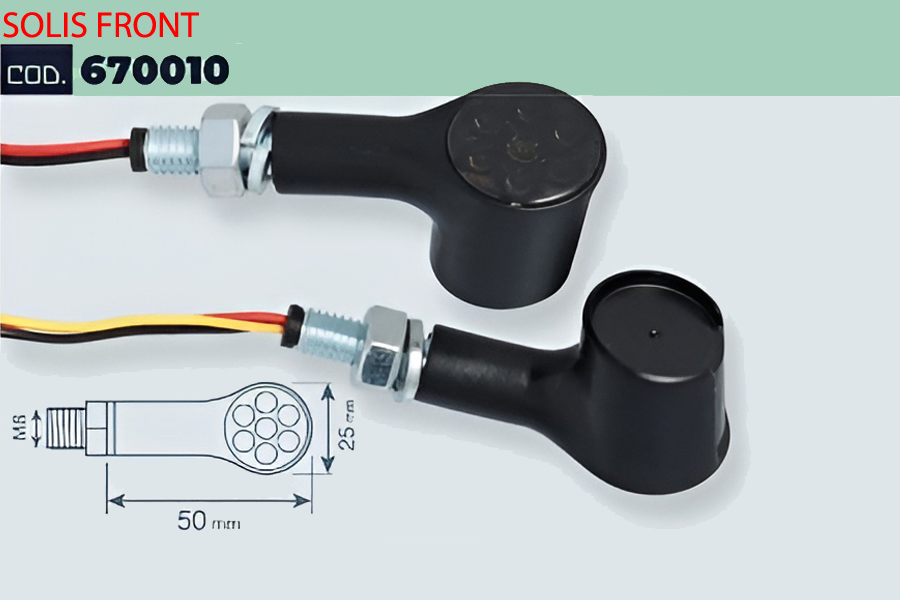 Frecce Led Solis Anteriori Mototec