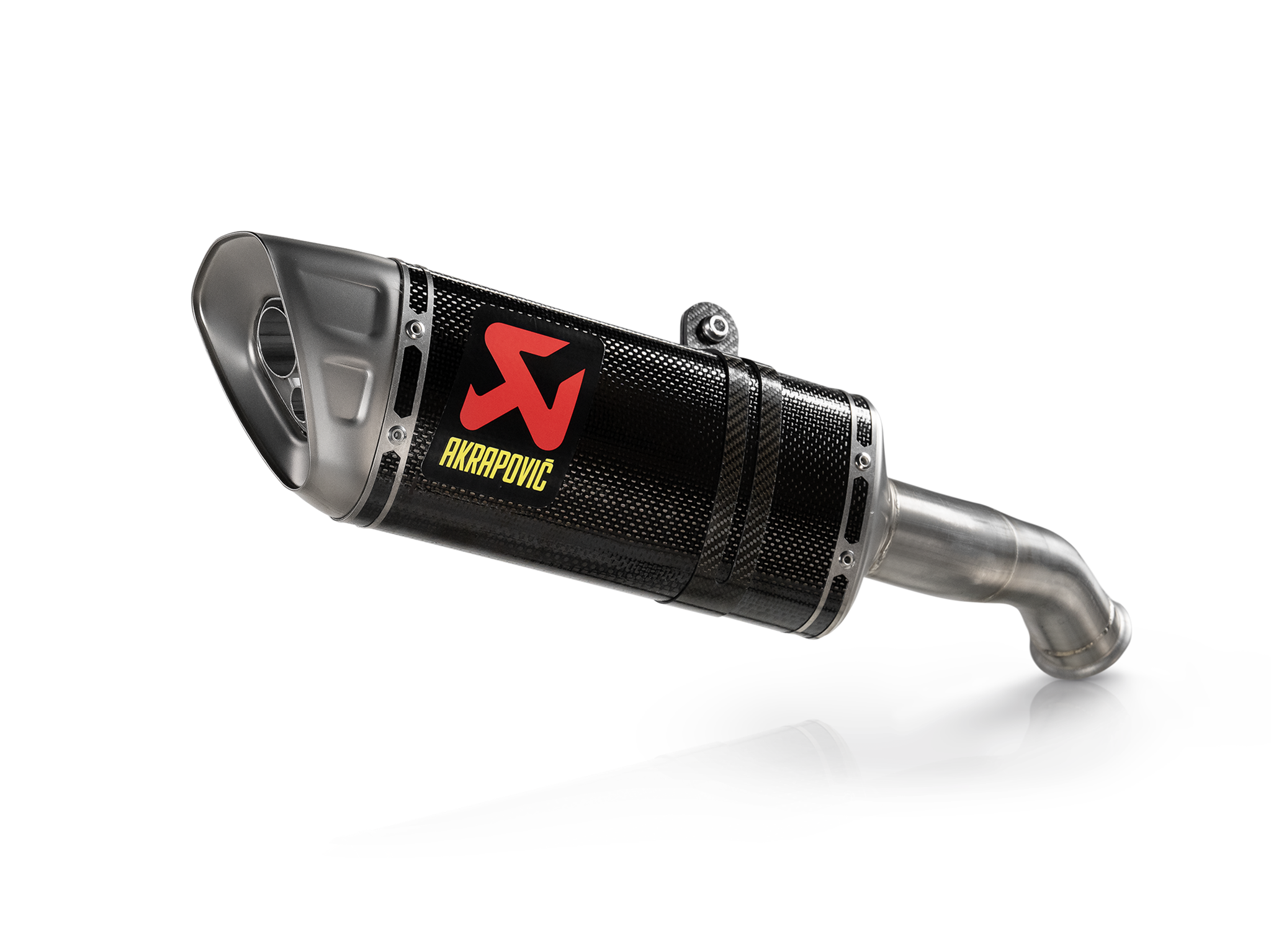 Silenziatore omologato Carbonio con fondello in titanio Akrapovic per CFMOTO 800 NK 2023-2025