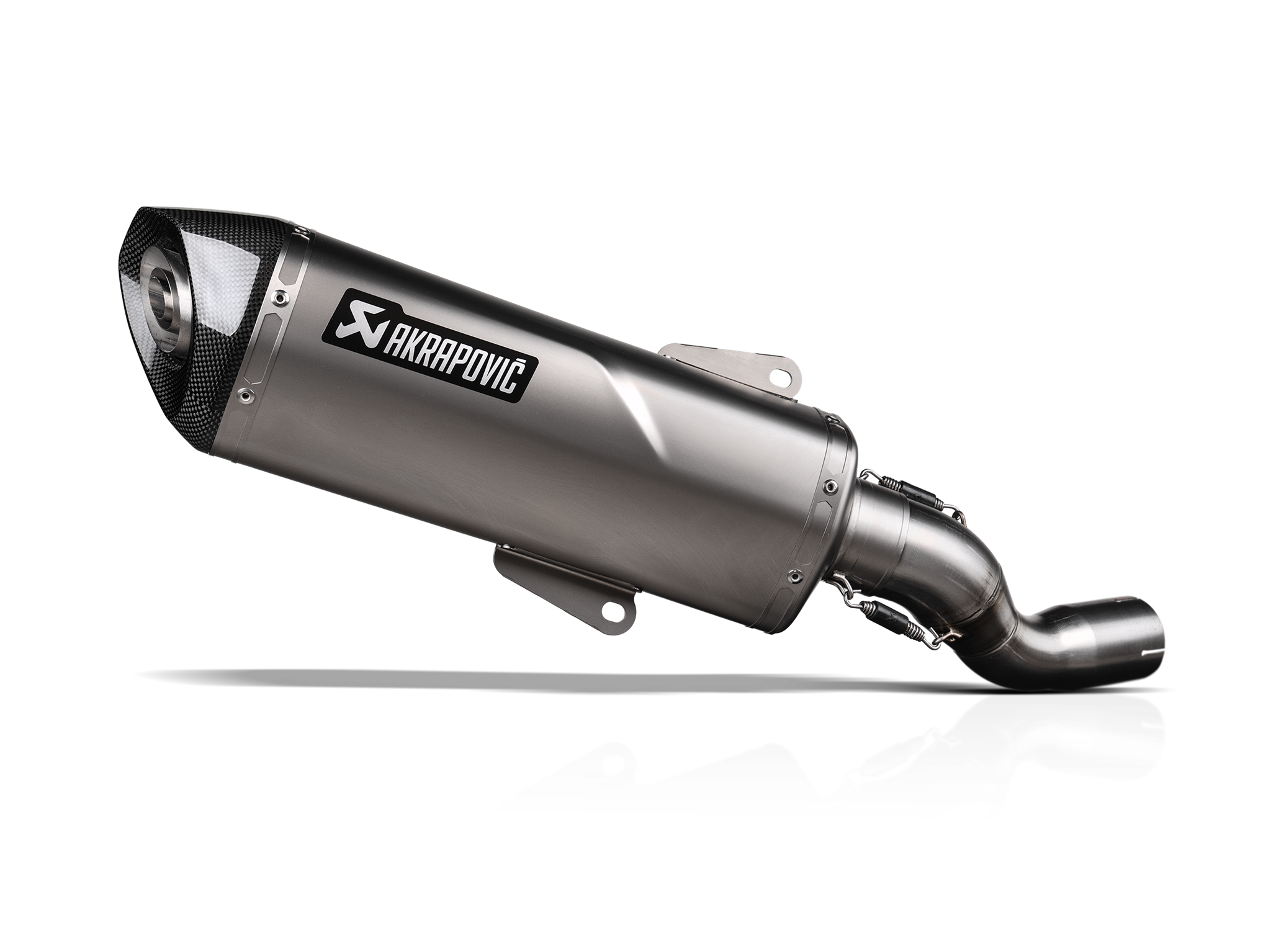 Silenziatore omologato Acciaio con fondello in carbonio linea scooter Akrapovic per YAMAHA X-MAX 125 2025