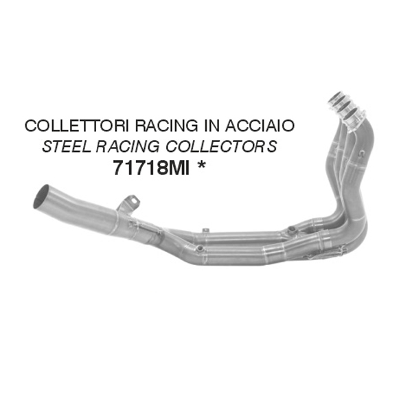 Collettori racing Arrow in Acciaio per BMW S 1000 R 2021-2024
