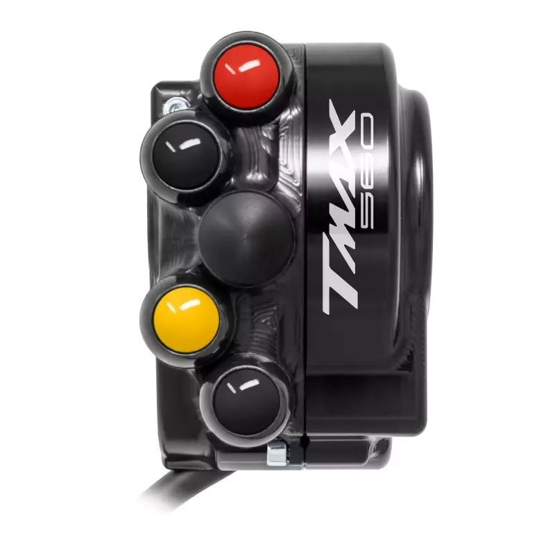 Comando Gas Jetprime con Pulsantiera Integrata con Logo per YAMAHA T-MAX 560 2022-2024
