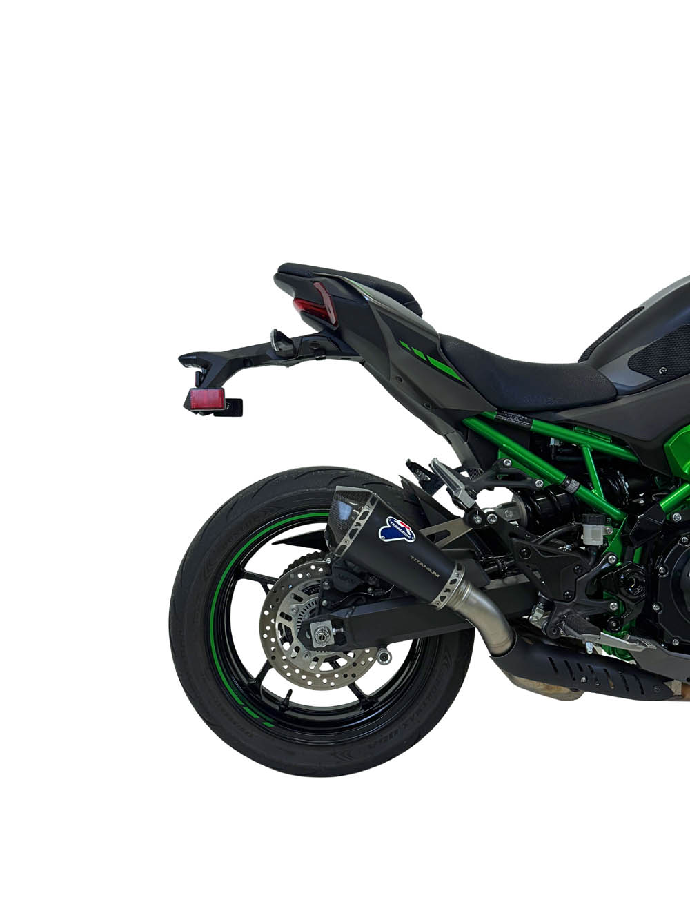 Slip On Kit Racing Termignoni Relevance Conical in Titanio Nero per KAWASAKI Z 900 2024-2025