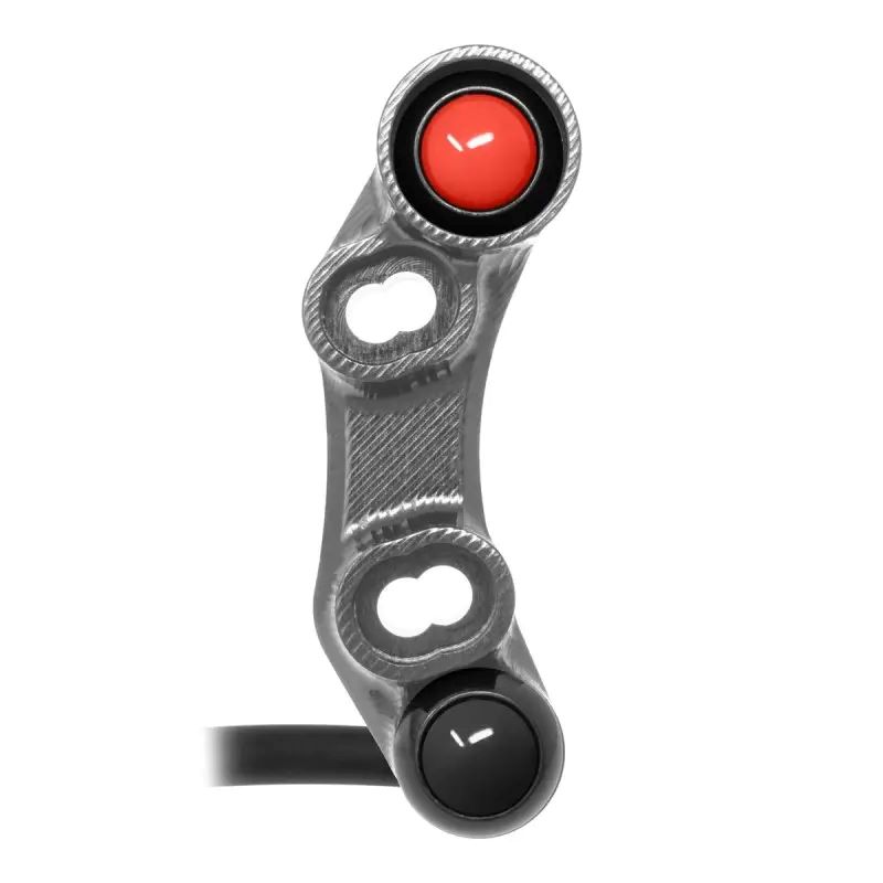 Pulsantiera Jetprime destra stradale Titanio per APRILIA TUONO V4 2011-2016