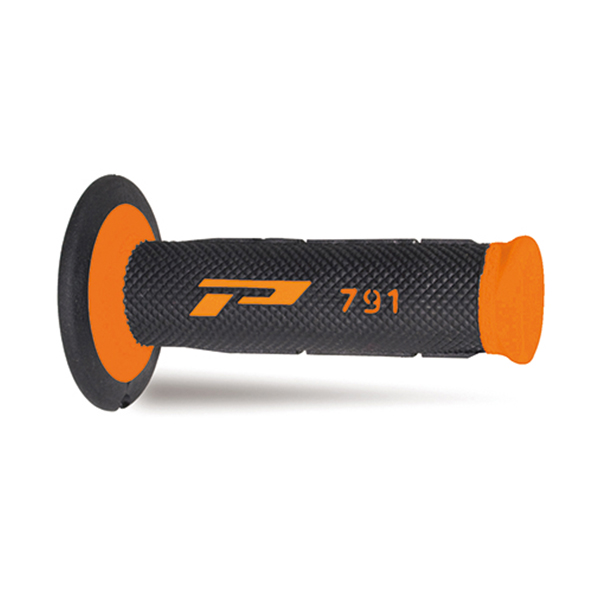 Manopole ProGrip Dual Density Cross Arancione Fluo Nero 791 Offroad
