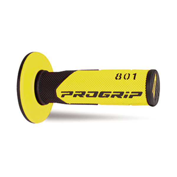 Manopole ProGrip Dual Density Cross Giallo 801 Offroad