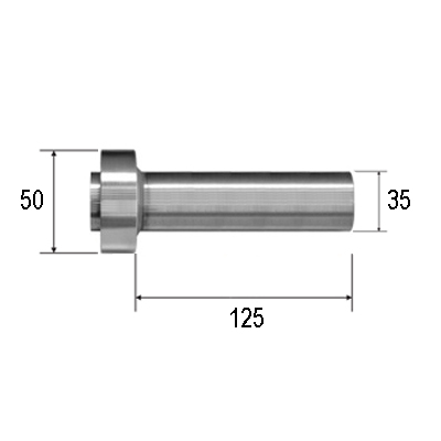 DB killer dritto silenziatore Arrow ø 50mm