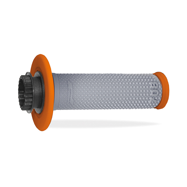 Manopole ProGrip Cross Arancione Grigio 708 Offroad con Sistema Lock-On