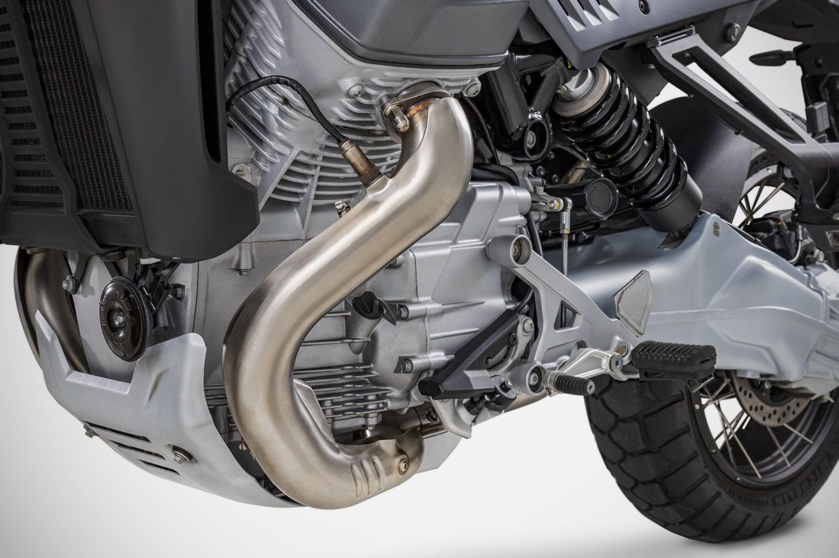Decatalizzatore Zard Acciaio Inox Racing per MOTO GUZZI STELVIO 2024-2025