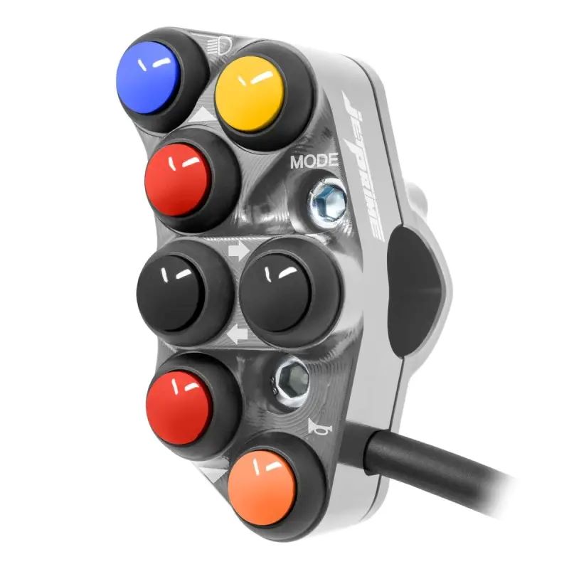 Jetprime left side switch street version Titanium for KAWASAKI ZX