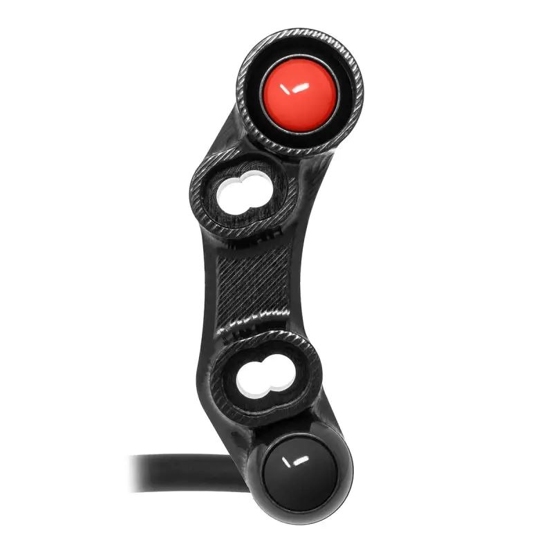 Pulsantiera Jetprime destra stradale Nera per YAMAHA YZF 600 R6 2006-2016