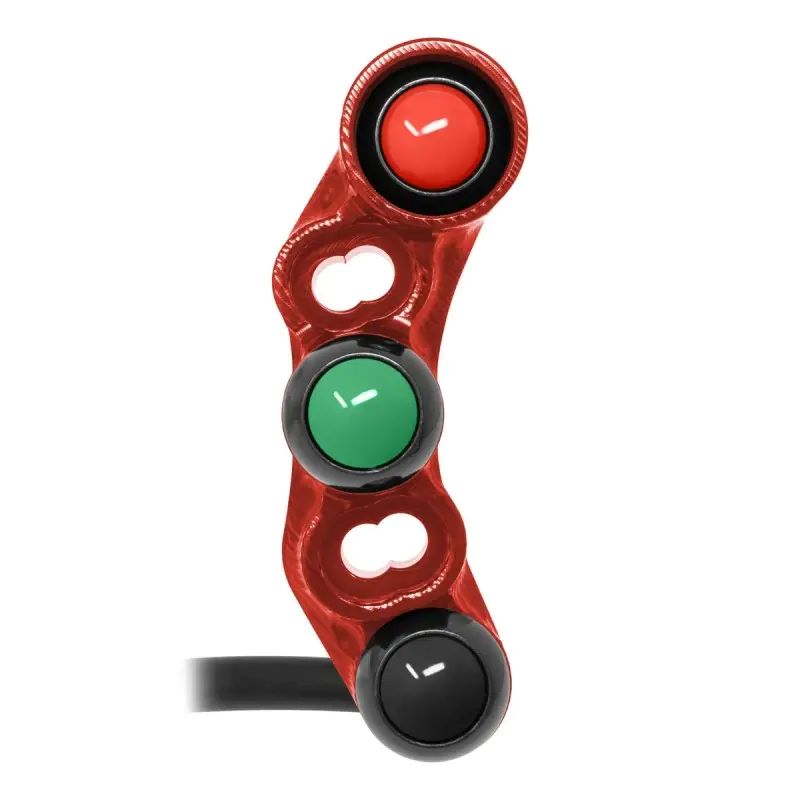 Pulsantiera Jetprime destra stradale Rossa per BMW HP4 2012-2014
