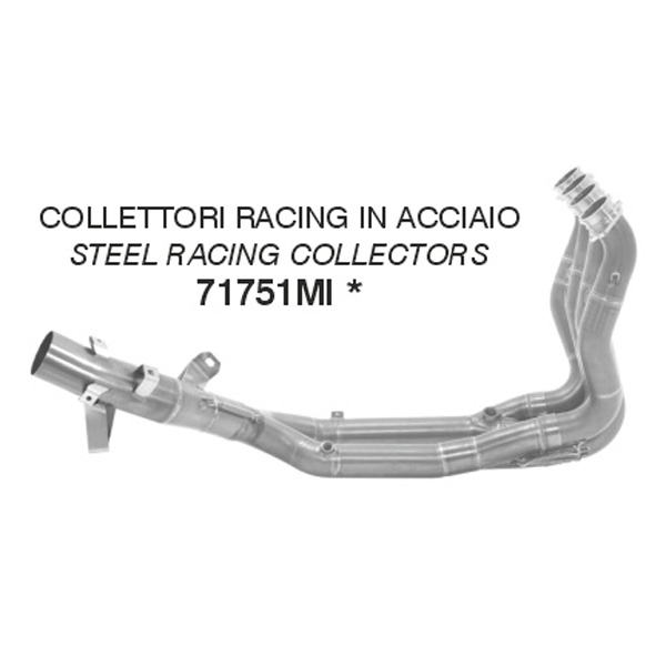 Collettori racing Arrow in Acciaio per BMW S 1000 XR 2020-2023