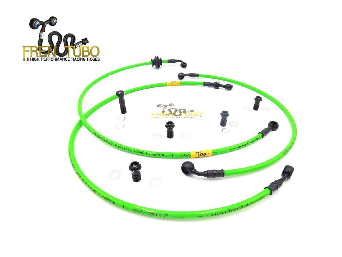 Kit Tubi Freno Fren tubo per KAWASAKI NINJA ZX-6R 636 ABS 2013-2023