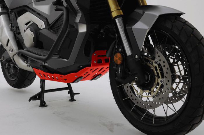 Protezione motore alluminio Rosso Isotta per HONDA X-ADV 750 2017-2023