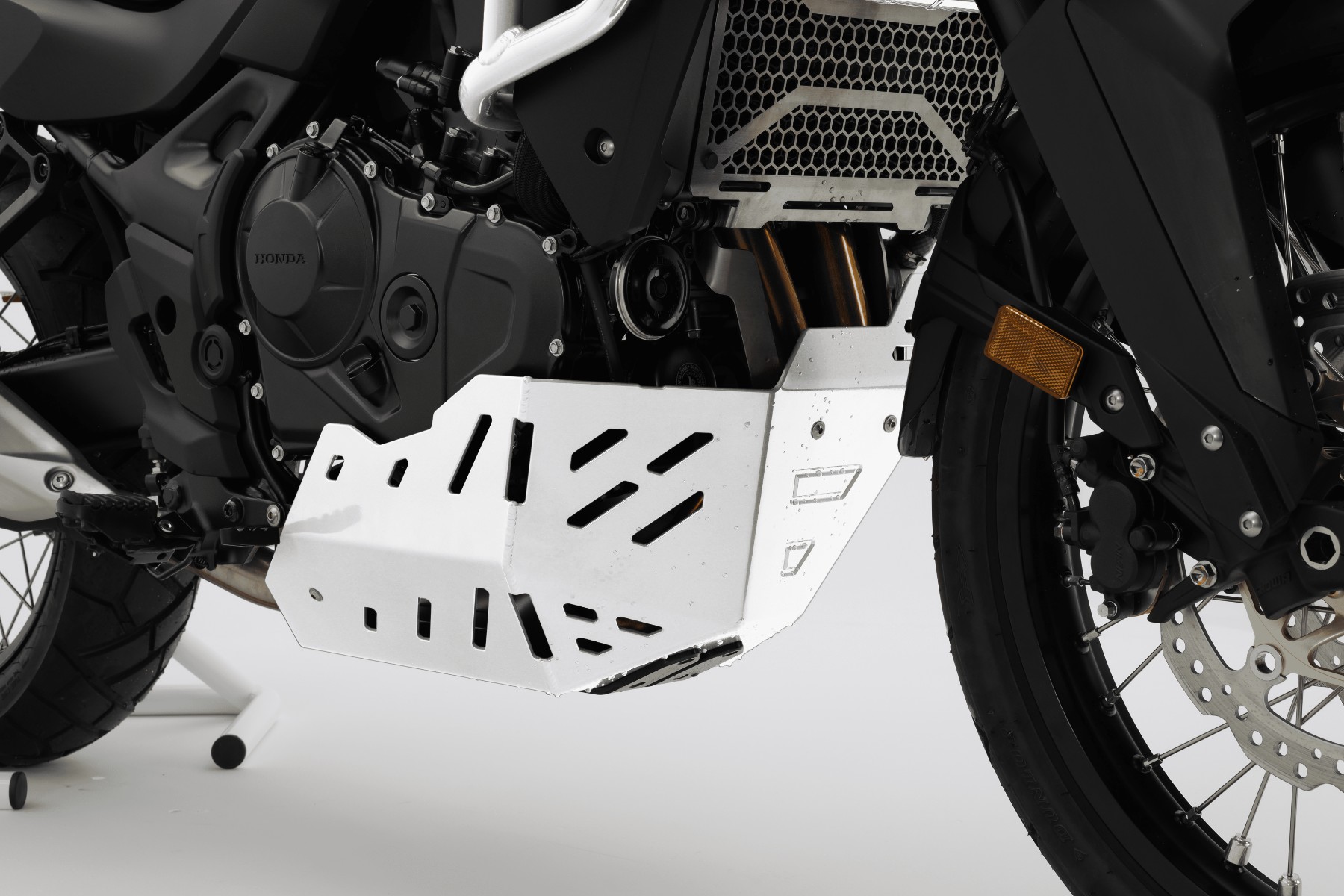 Protezione motore alluminio Bianco Isotta per HONDA XL 750 TRANSALP 2023-2024