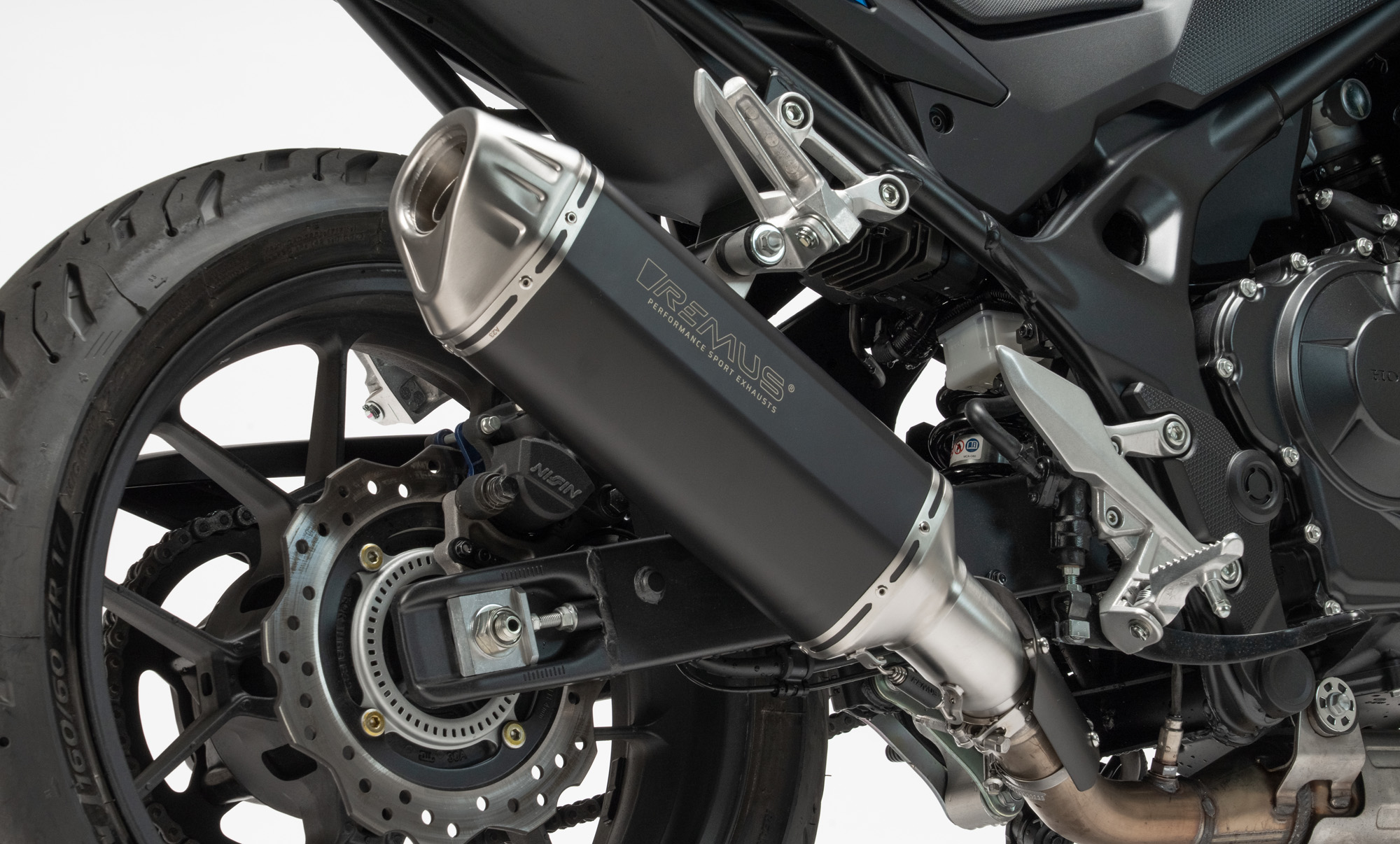 Silenziatore Remus Black Hawk Race racing per HONDA CB 750 HORNET 2023-2024