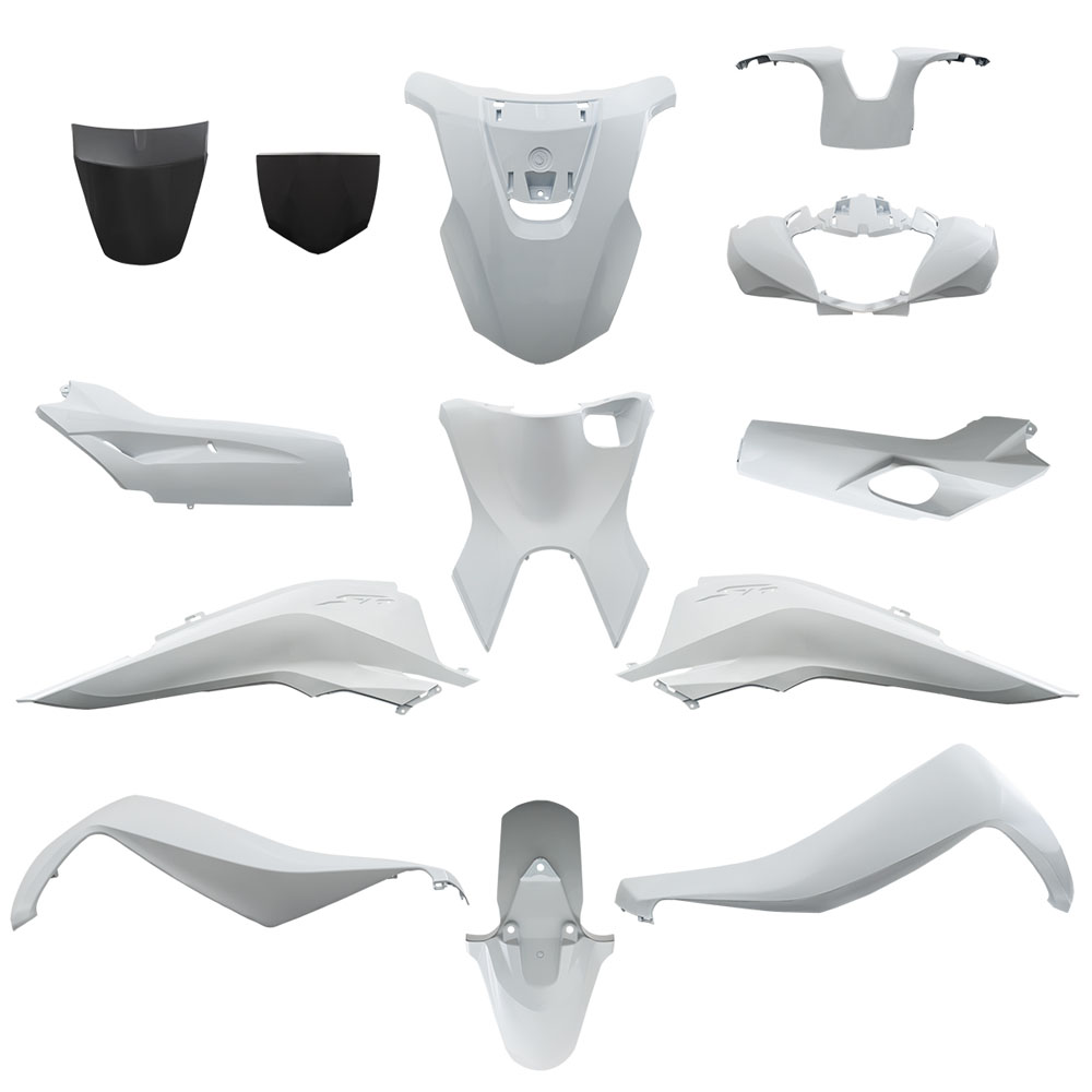 Kit carene stampate ad iniezione Bianche per HONDA SH 125 2017-2019