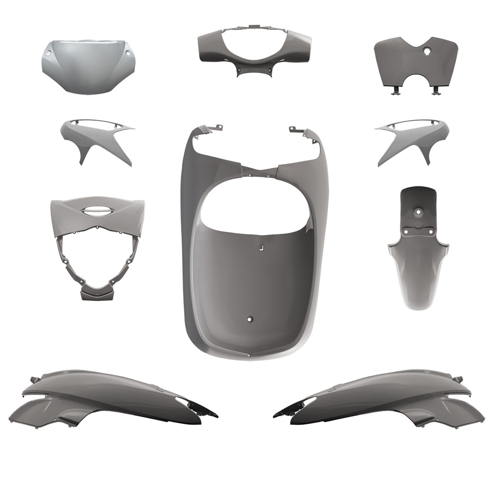 Kit carene stampate ad iniezione Grigie per HONDA SH 125 2005-2008