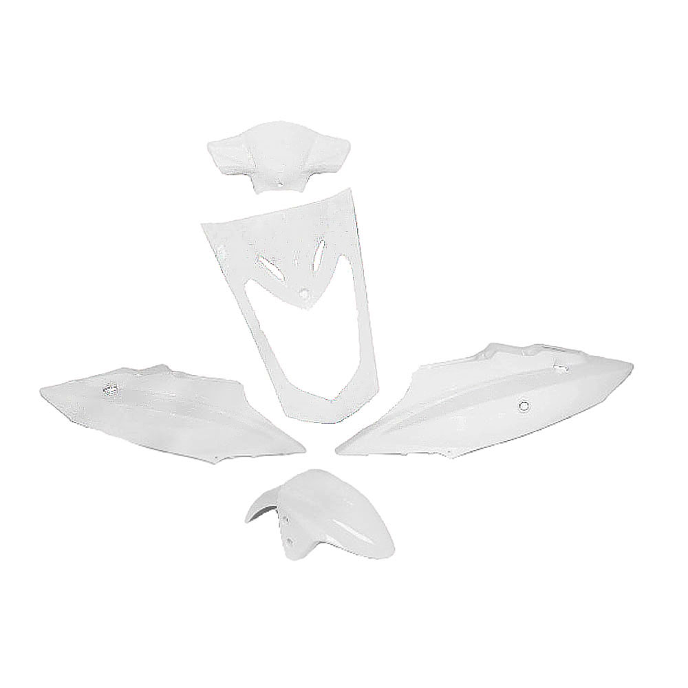 Kit carene stampate ad iniezione Bianche per KYMCO AGILITY 50 R12 2007-2008