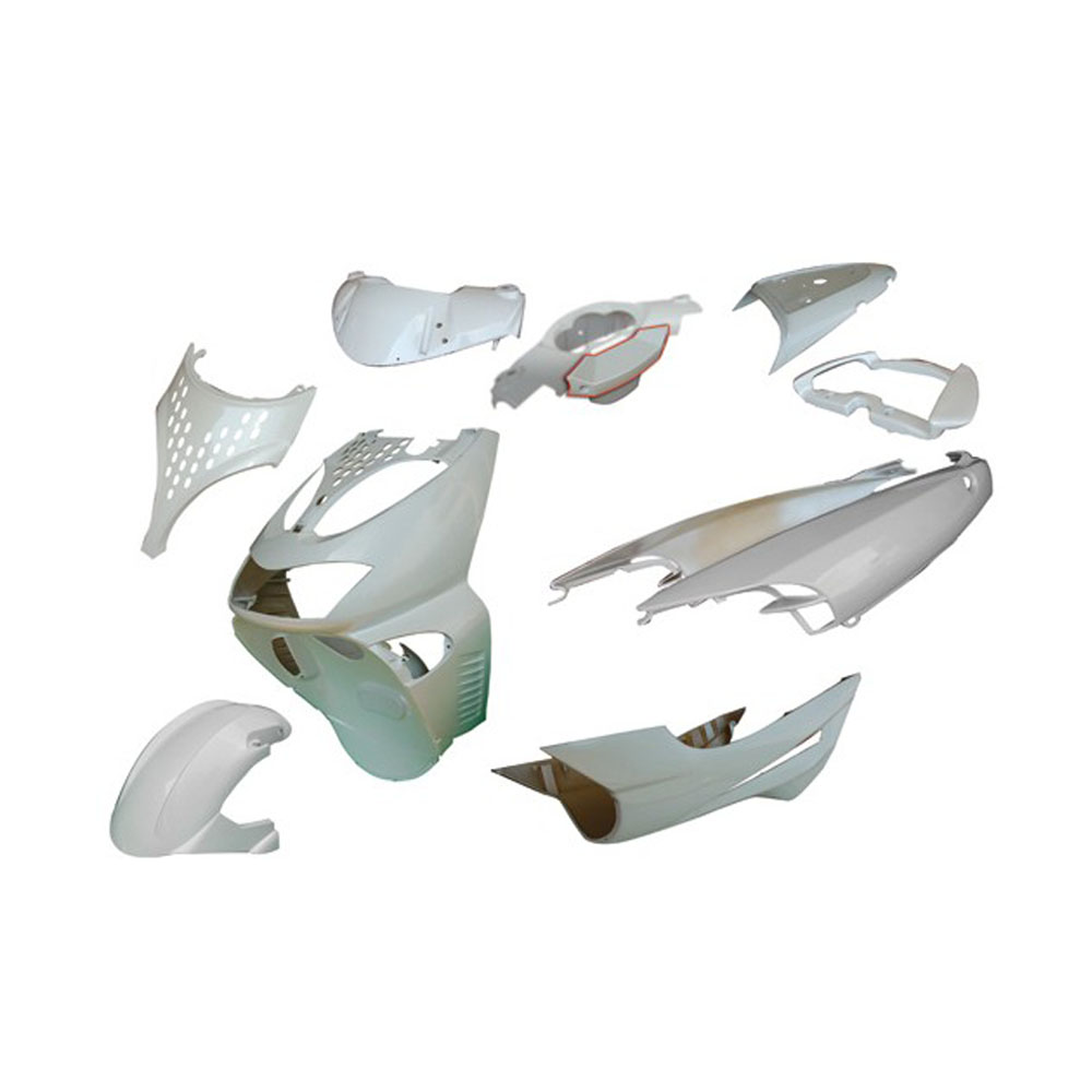 Kit carene stampate ad iniezione Bianche per APRILIA SR 50 WWW 1997-2012