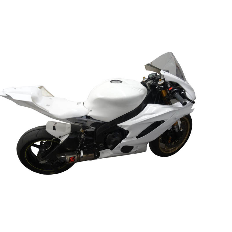 Kit trasformazione in modello 2017 completo di carenatura e telaietti in vetroresina Motocarbons per YAMAHA YZF 600 R6 2008-2016