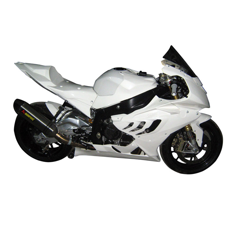 Carenatura completa racing per scarico racing in vetroresina Motocarbons per BMW S 1000 RR 2009-2011