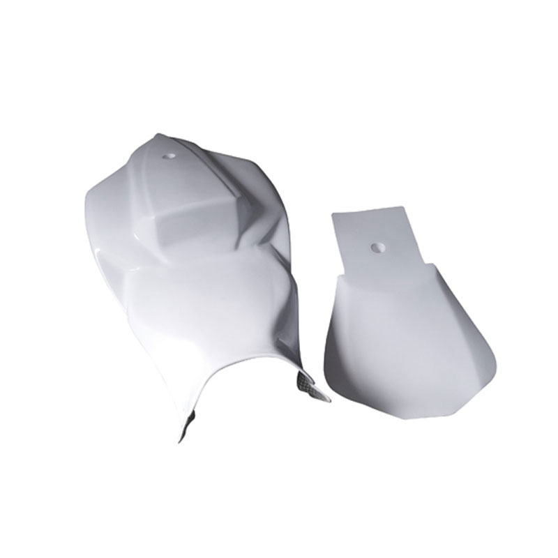 Codone monoposto con piattello rinforzo sottosella in vetroresina Motocarbons per SUZUKI GSX-R 600 2008-2010