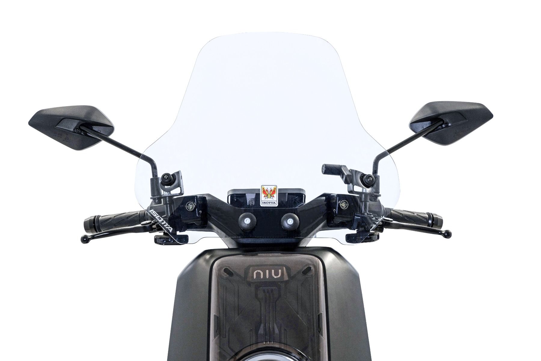 Parabrezza Trasparente Isotta per NIU NQIX 150 2025-2026