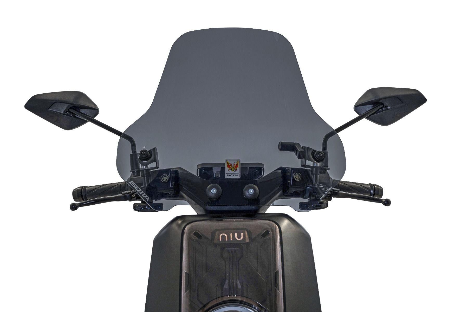 Parabrezza Fumo scuro Isotta per NIU NQIX 150 2025-2026