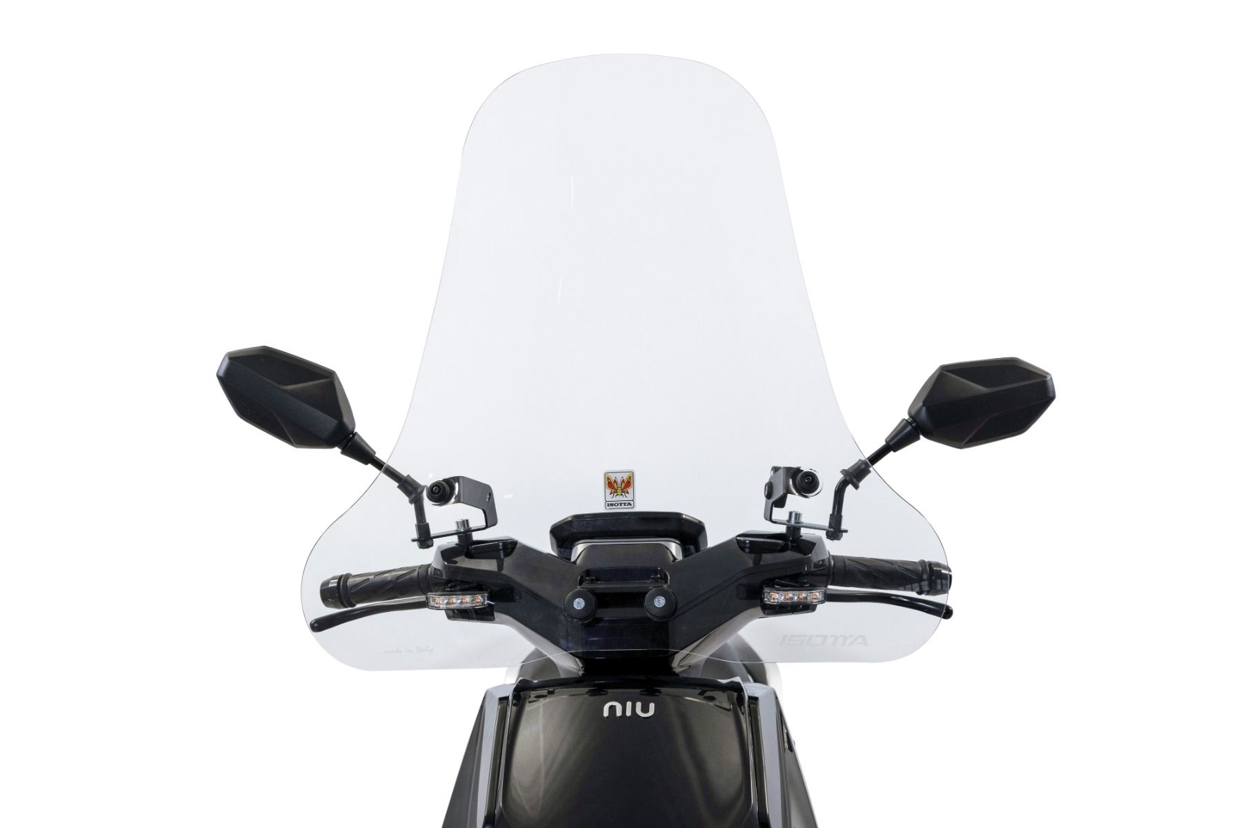 Parabrezza grande Trasparente Isotta per NIU FQIX 500 2025-2026