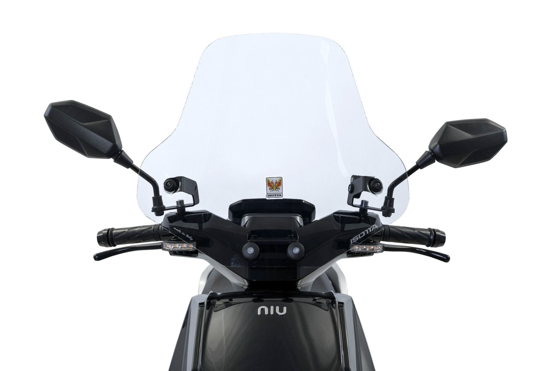 Parabrezza Trasparente Isotta per NIU FQIX 500 2025-2026