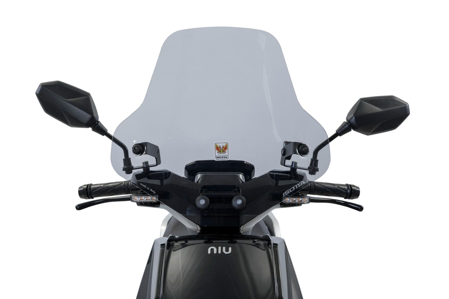 Parabrezza Fumo chiaro Isotta per NIU FQIX 500 2025-2026