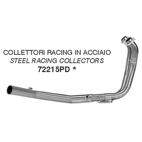 Collettori racing Arrow in Acciaio per KAWASAKI KLE 500 2026