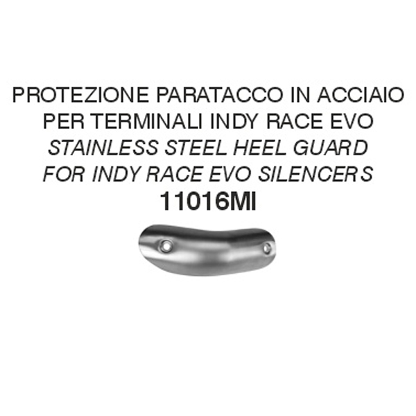 Cover paratacco in acciaio Arrow per KAWASAKI KLE 500 2026