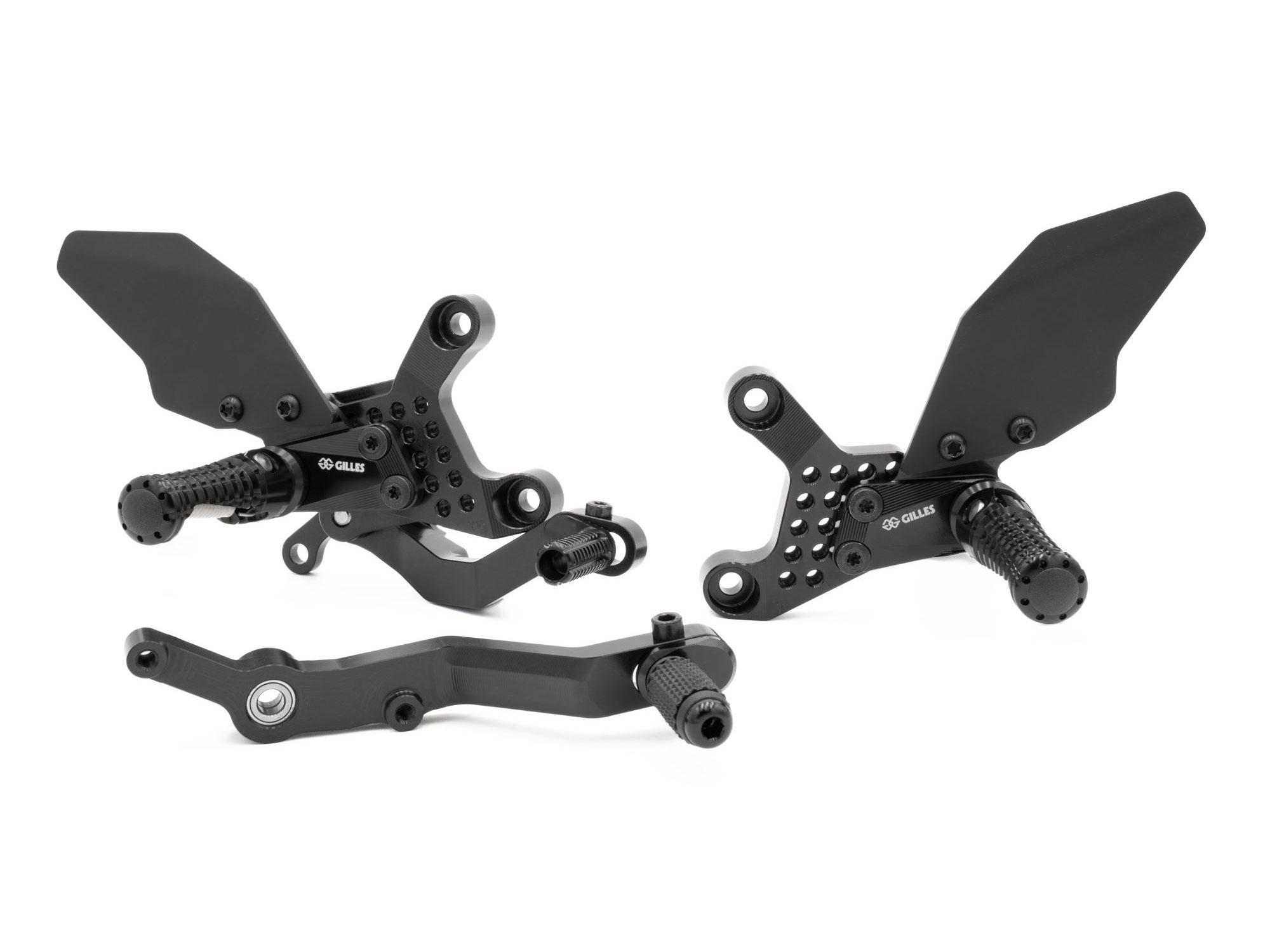 Gruppo Pedane Gilles Tooling AS31GT3 Nero per YAMAHA YZF R9 2025-2026