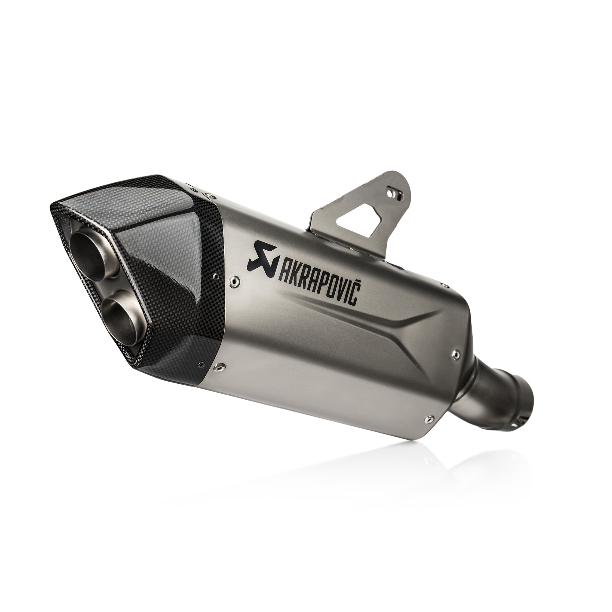 Silenziatore omologato Akrapovic Titanio con fondello in carbonio per BMW R 1300 R 2025-2026