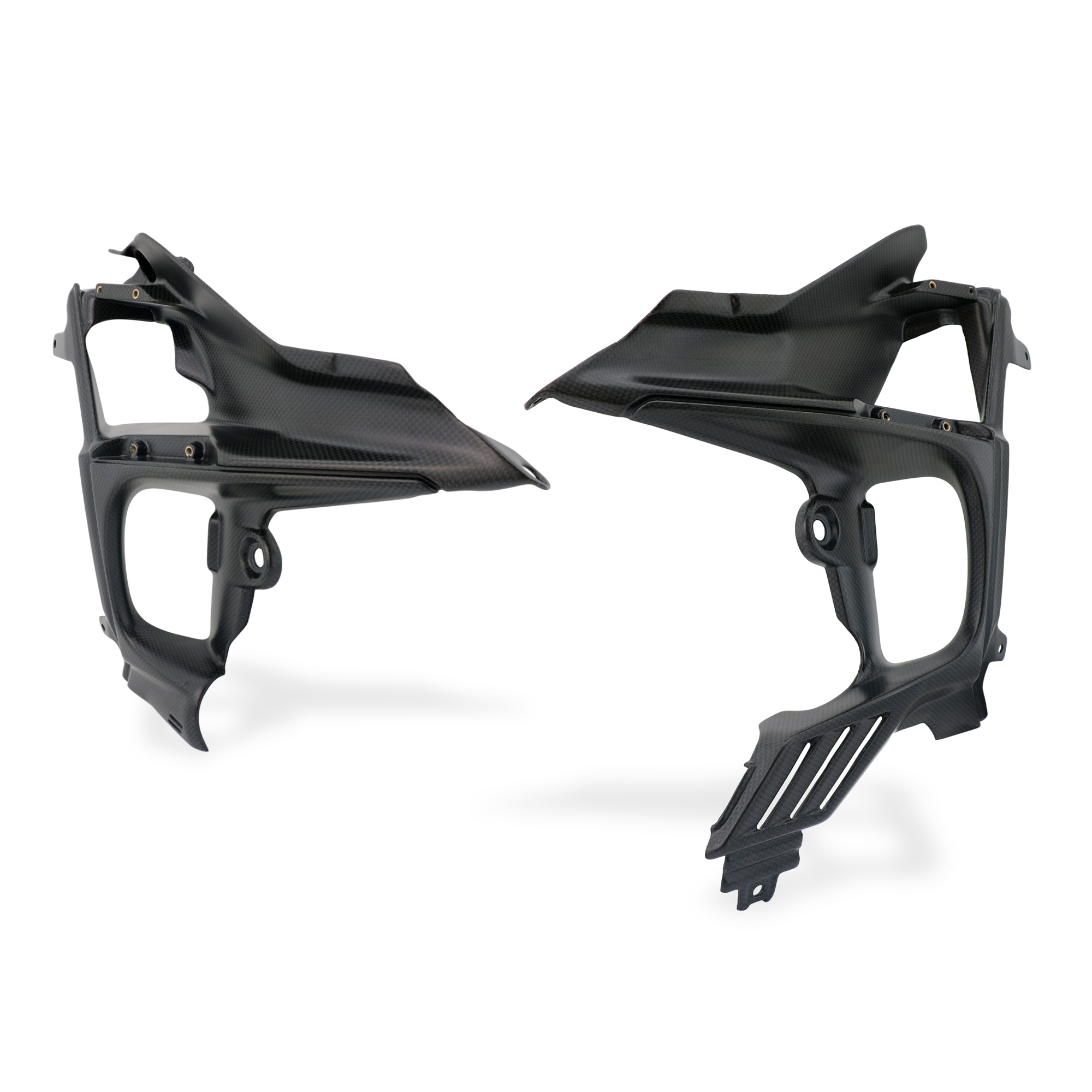 Kit pannelli laterali estrattori carbo in carbonio CNC Racing per DUCATI STREETFIGHTER V4 /S 2020-2024