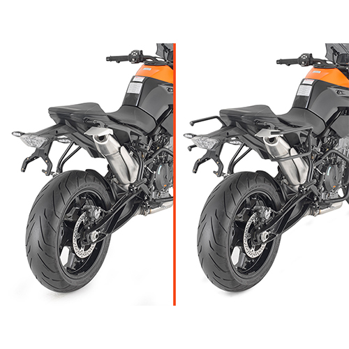 Telaietti Kappa REMOVE-X a sgancio rapido per KTM 890 DUKE R 2021-2023