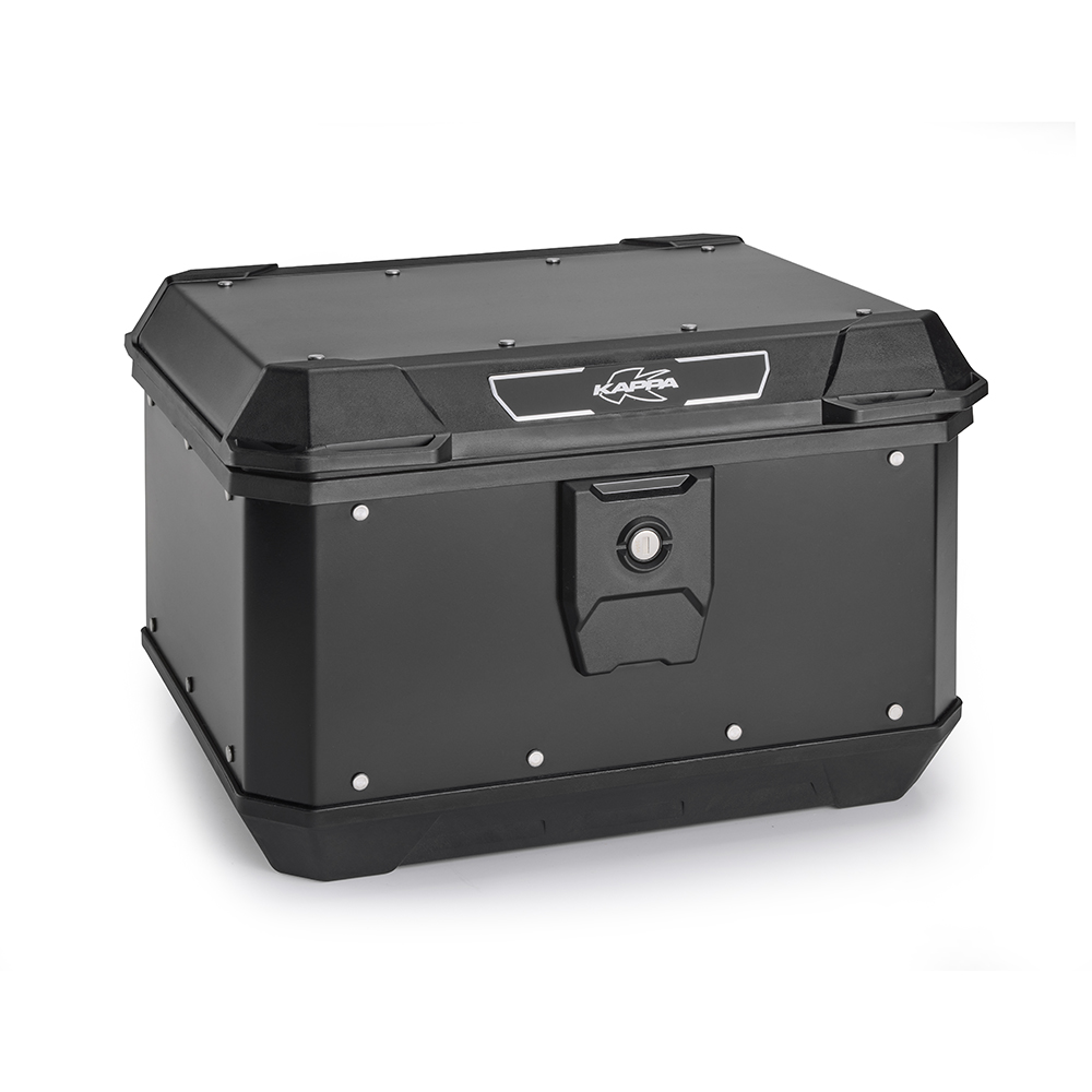 Bauletto Kappa K'METROBOX Alluminio Nero 40 lt