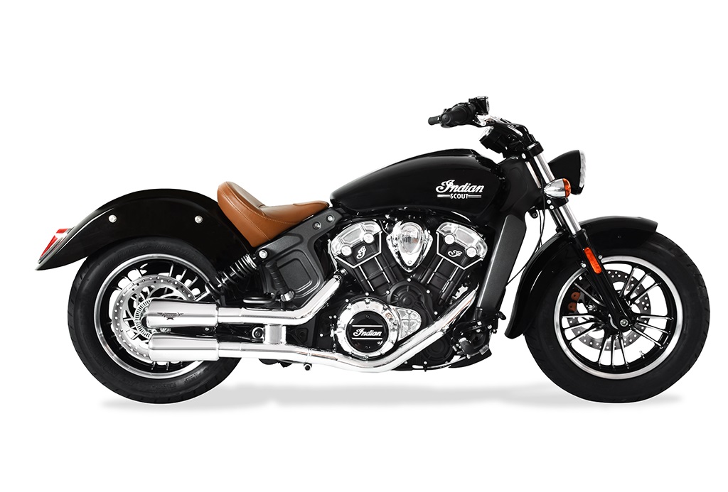 Silenziatore Racing V2 Polish per INDIAN SCOUT 2015-2024