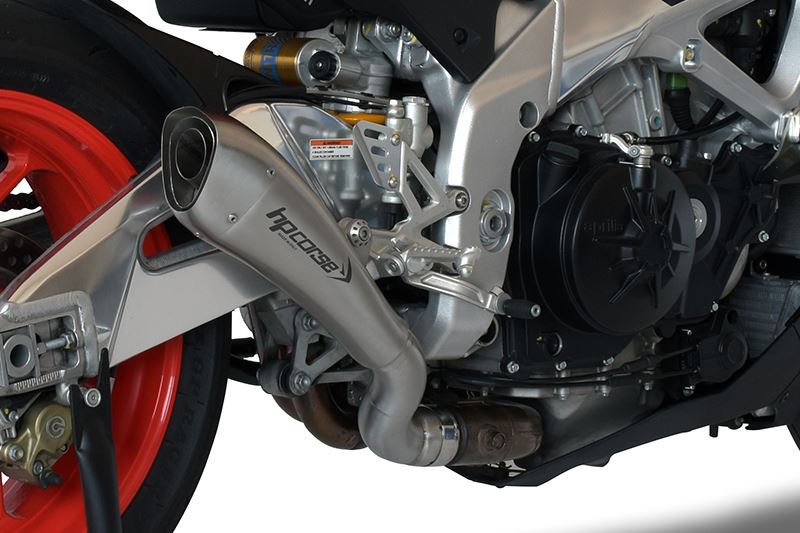 Silenziatore Racing HP Corse Hydroform Satin per APRILIA TUONO V4 1100 2015-2016