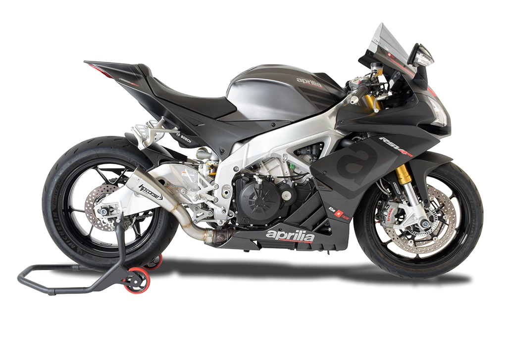 Silenziatore Racing HP Corse Hydroform Corsa Short Satin per APRILIA RSV4 RF/RR 2015-2016
